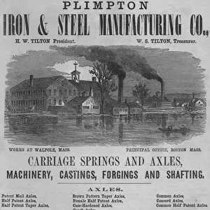 Iron And Steel Advert