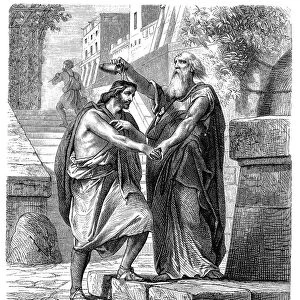 King Saul Anointed by Samuel