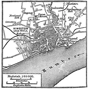 Kingston upon Hull map