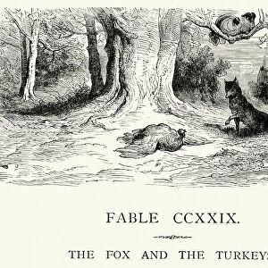 La Fontaines Fables - Fox and the Turkeys