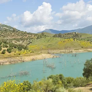 The lakes at Zahara de la Sierra, El Gastor, Andalucia, Spain