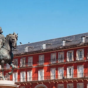 Madrid, Plaza Mayor and Felipe III