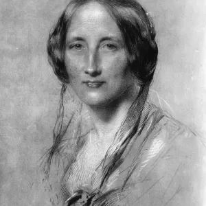 Elizabeth Gaskell Print Elizabeth Gaskell Print