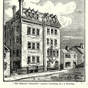Her Majestys Hospital, Stepney Causeway, London, 19th Century
