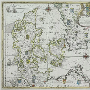 Map of Denmark