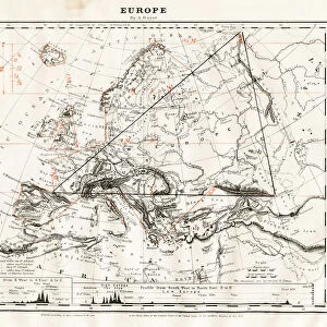 Map of Europe 1868