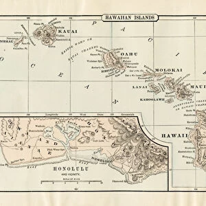 Map of Hawaii 1894