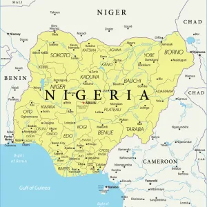 Map of Nigeria