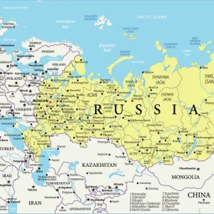 Map of Russia