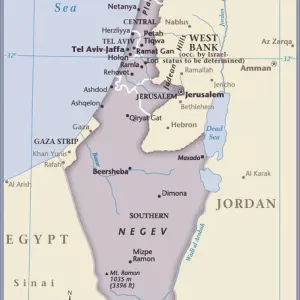 Carte du pays Israël Édition 2011. Carte du pays Israël Édition 2011.