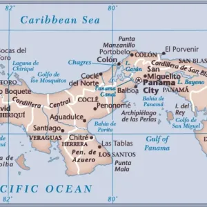 Panama 2011 Reference Maps Print Panama 2011 Reference Maps Print