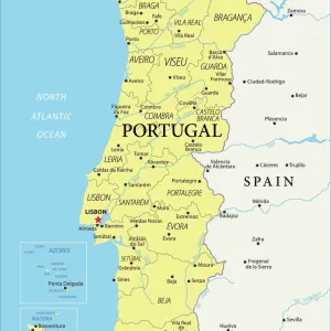 Portugal Reference Maps Print - 977815000 Portugal Reference Maps Print - 977815000