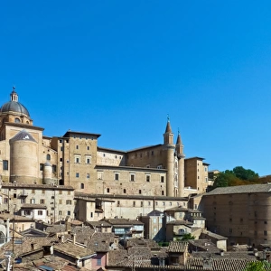 Medieval skyline of Urbino, a UNESCO Heritage site