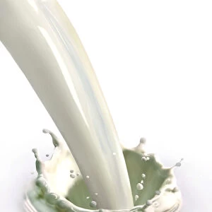 Milk being poured