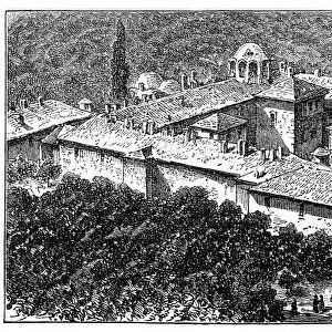 Monastery of Xeropotamou on Mount Athos