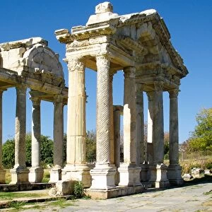 The monumental gateway, Aphrodisias, Turkey