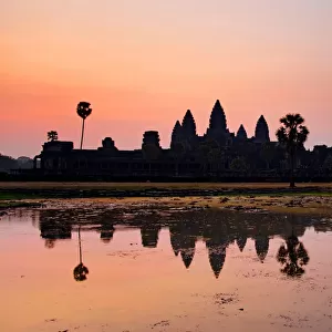 Morning in Angkor Wat, Siem Reap, Cambodia