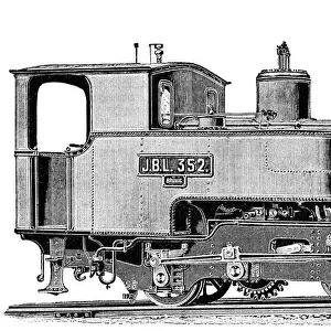 narrow-gauge steam locomotive