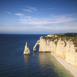 The Needle and the Aval Arch, Etretat, Normandy, France