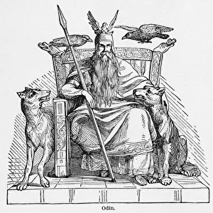 Odin Enthroned