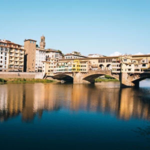 Ponte Vecchio over the Arno River, Florence, Italy