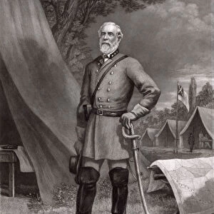 Portrait of Confederate General Robert E. Lee