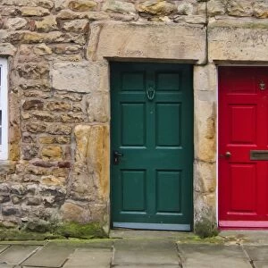 The red & Green Doors