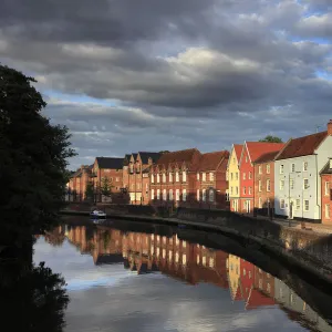 River Wensum quayside Norwich City