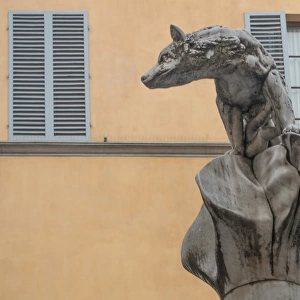 Romulus and Remus statue, Siena, Italy