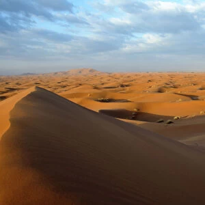 Sand dunes, Erg Chebbi desert, Morocco, Africa