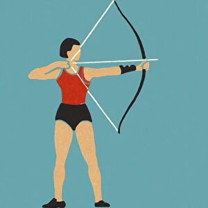 Shooting a Bow and Arrow