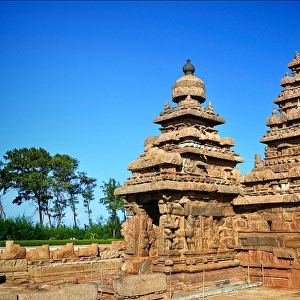 Shore temple at Mahabalipuram