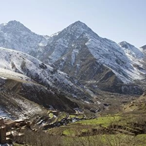 Snow Covered Atlas Mountains