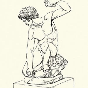 Statue of Cupid by Michelangelo