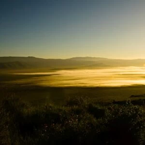 Sunrise at Ngorongoro Crater
