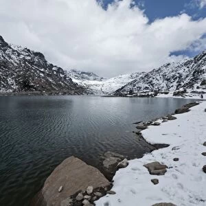 Tsongmo lake in Sikkim, India