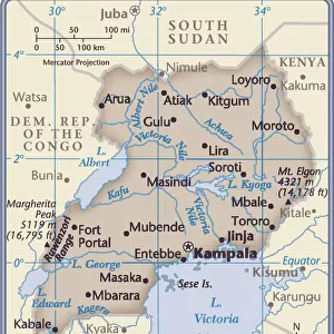 Uganda Collection: Maps