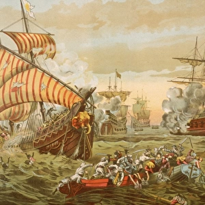 Vasco da Gama Causing Destruction