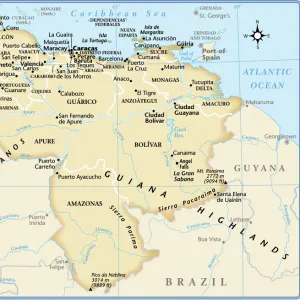 South America Metal Print Collection: Venezuela