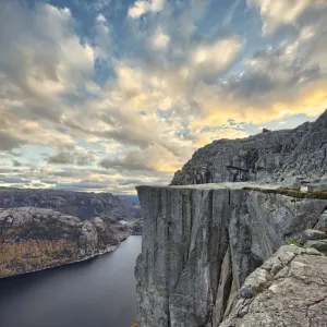 Incredible Rock Formations Collection: Preikestolen (Pulpit Rock)