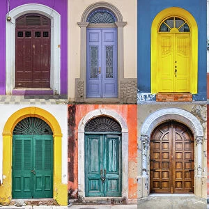Vintage Colonial Arched Doors of Latin America
