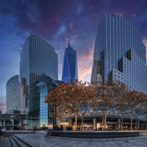 One World Trade Center cityscape, New York City