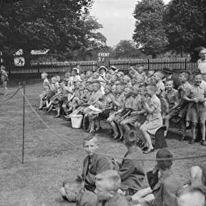 Lamorbey Residential School sports day in Sidcup, Kent. 1938