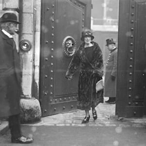 Society Callers at Chesterfield House Lady Alexandra Bertie 9 March 1923