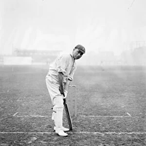 South African cricketers practice at the Kennington Oval, London Claude Carter ( Natal )