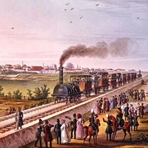 Steam train, Russia, pre-revolutionary