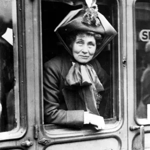Mrs Emmeline Pankhurst Print Mrs Emmeline Pankhurst Print