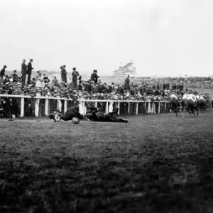 Votes for Women Print: Suffragette Protest at the 1913 Epsom Derby Votes for Women Print: Suffragette Protest at the 1913 Epsom Derby
