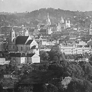 Vilna ( Vilnius ) A general view. 29 November 1927
