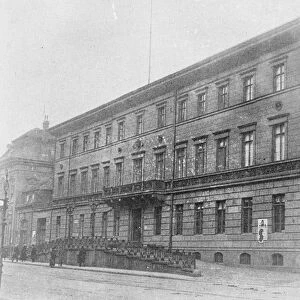 Wilhelmstrasse, showing the former palace of Prince August Wilhelm, Berlin Germany